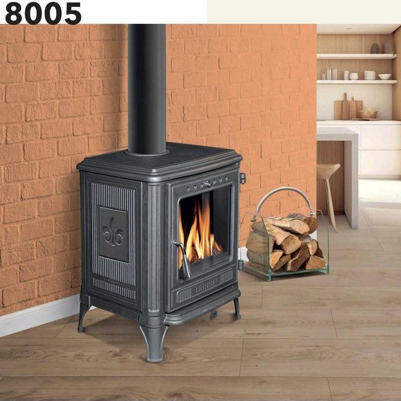 Peisovn Modell 8005 med koketopp 7,9 kW i støpejern