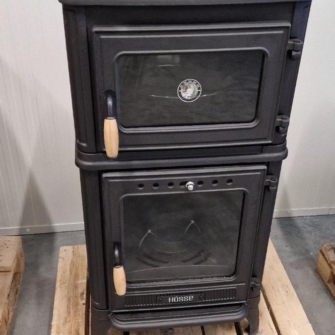 Hovedbilde Vedkomfyr Modell 8010C koketopp bakerovn 7kW 